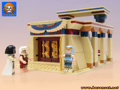 Lego moc Mumy's Temple Redux custom model