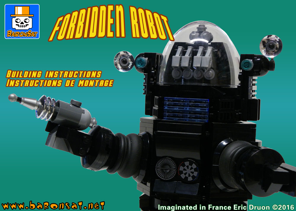 Lego Robby Robot Building Instructions building instructions for Robby the robot Lego custom model