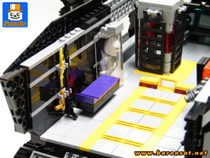 Lego moc Bat-Tank Bed Open