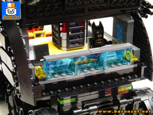 Lego moc Bat-Tank Cockpit