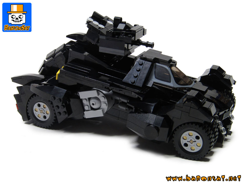 Lego Bricks Batmobile Rocksteady Gun