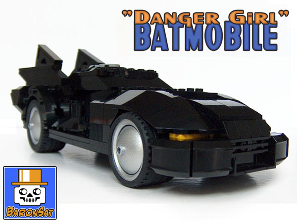 Lego moc Danger Girl Custom Model Side view