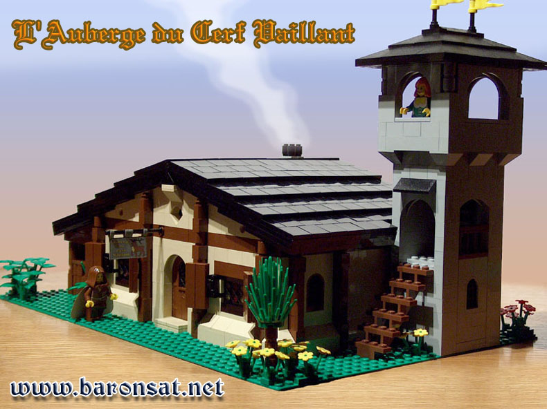 Valiant Hart Tavern a Lego moc custom Model