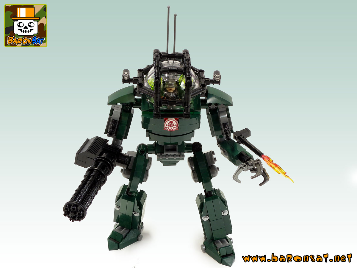CREATIONS PERSONNELLES CUSTOM LEGO MARVEL HYDRA NAZI MECH MODELS PAGE