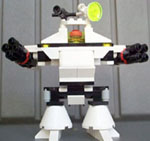 Lego moc Power Armor Heavy White