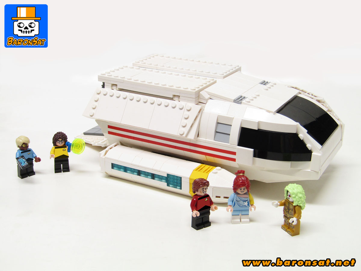 Lego moc TNG Type 6 Shuttlecraft