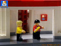 Star Trek Classic TOS NCC-1701 Hallway Custom model