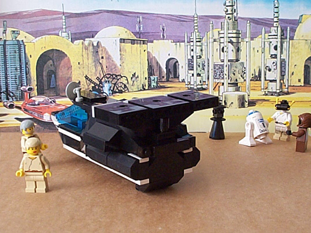 Lego moc Back View