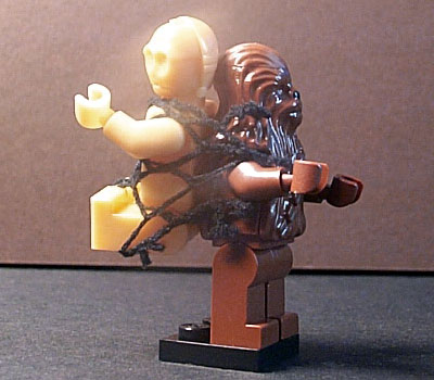 Lego moc Bespin Carbonite Freeze Chamber Custom Model C-3PO & Chewbacca