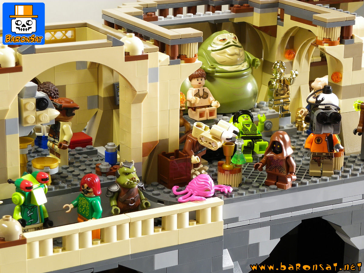 Lego moc Jabba Palace Custom Model Master Room
