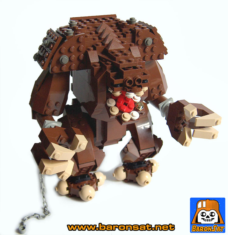 Lego moc Rancor Brick Model