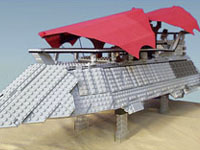 lego jabba barge