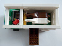 Lego moc Horsebox Interior