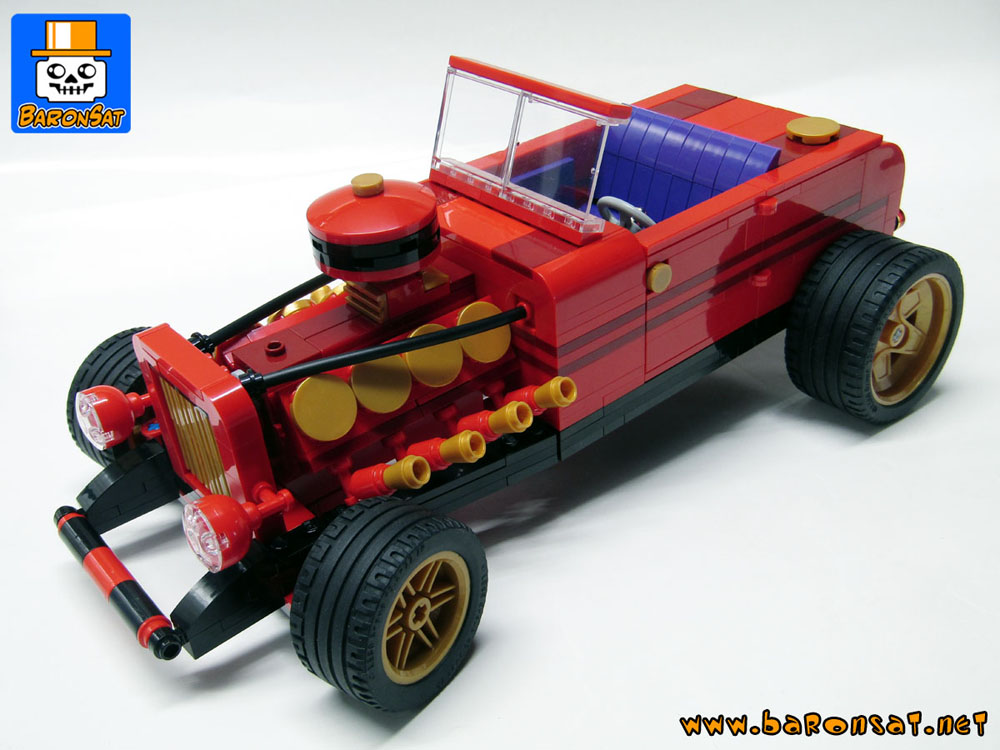 Lego moc muscle cars & vehicles custom models made of bricks