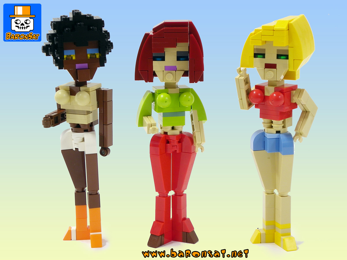 Lego moc Brick Build figures larges models