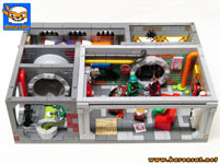 TMNT underground lair top viewLego moc