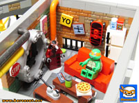 TMNT Living Room Lego moc