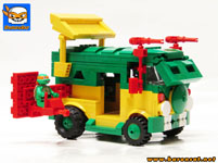 TMNT Party Wagon Door OpenLego moc