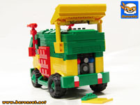 TMNT Party Wagon Motor Lego moc