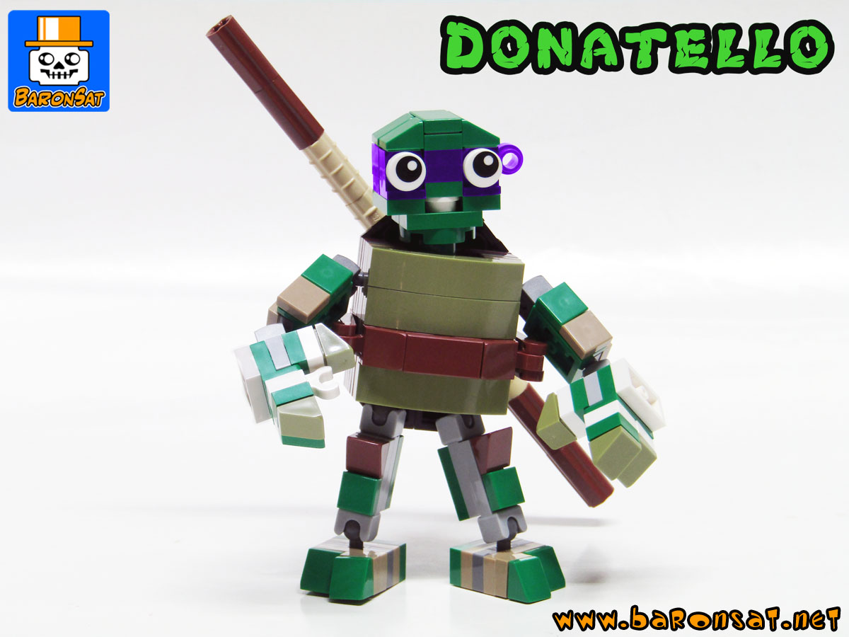 Lego moc Donatello custom models