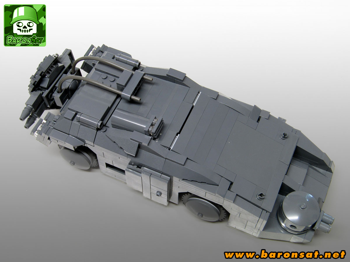 Lego moc Aliens APC M577 Top Gun