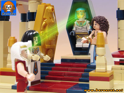 Lego moc Mumy's Temple Rebuild model