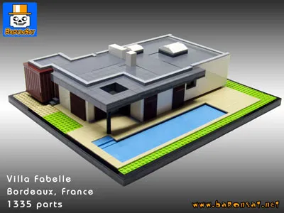 architecture custom moc models made of lego bricks