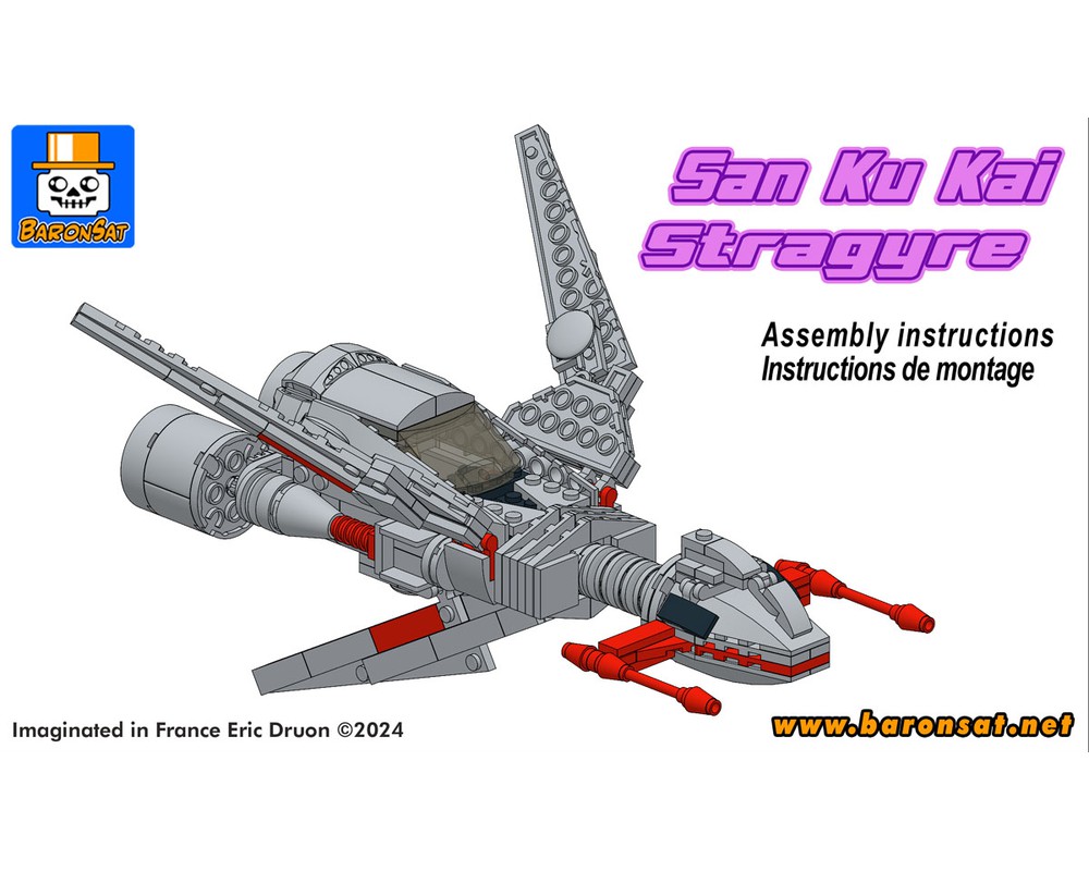 San Ku Kai Stragyre 
moc instructions