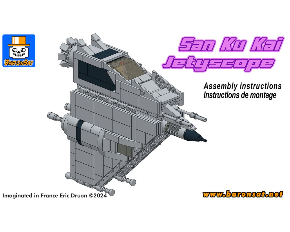 San Ku Kai Jetyscope moc instructions