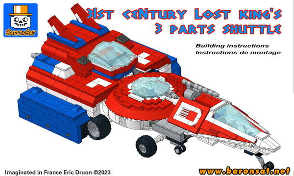 building instructions ulysses 31 space shuttle lego custom model moc