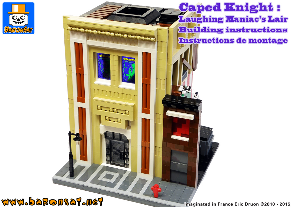 Lego Bricks Custom Model Joker's Lair Playset