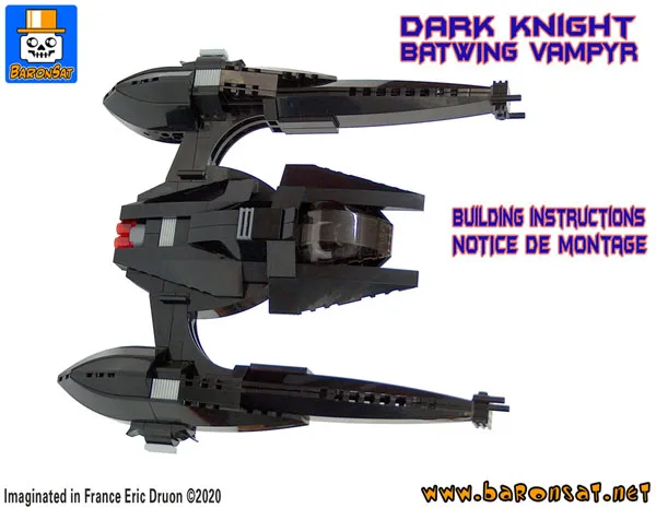 Lego moc Batwing Vampyr Instructions