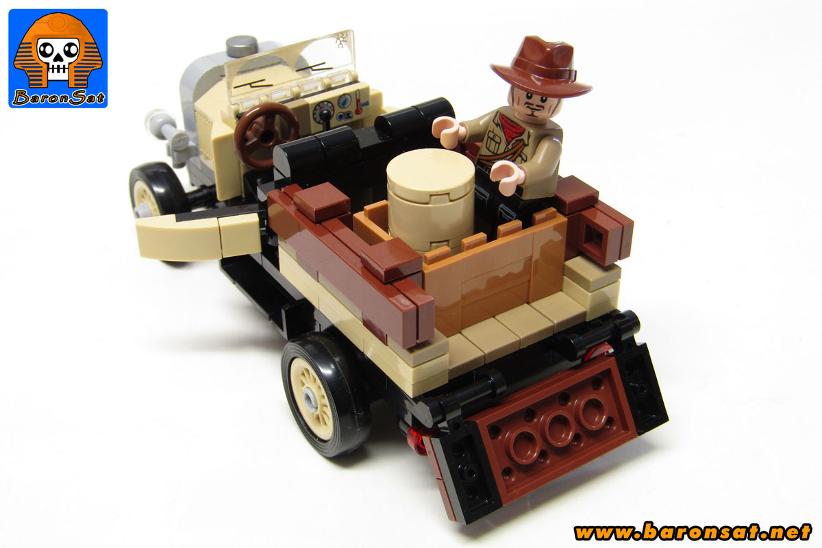 Lego moc Johnny's Car Truck Instructions Back