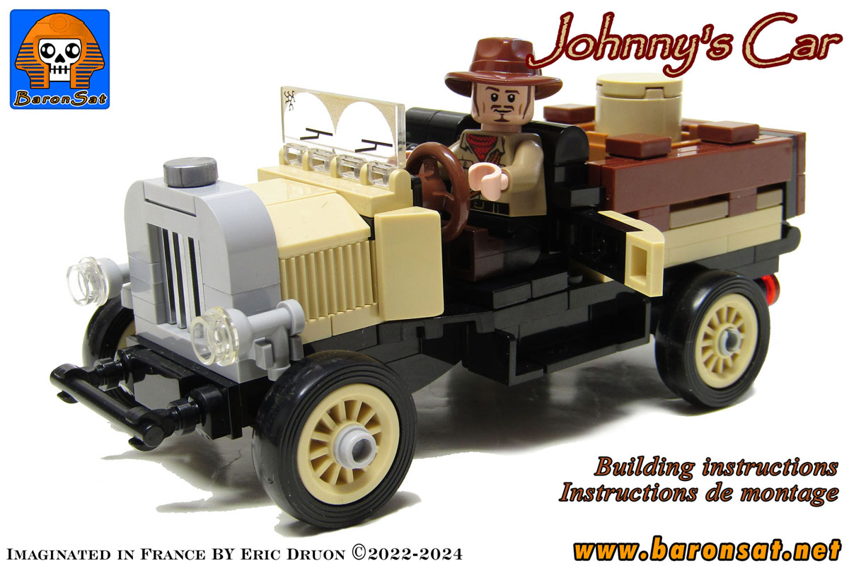 Lego moc Johnny's Car Truck Instructions Cover