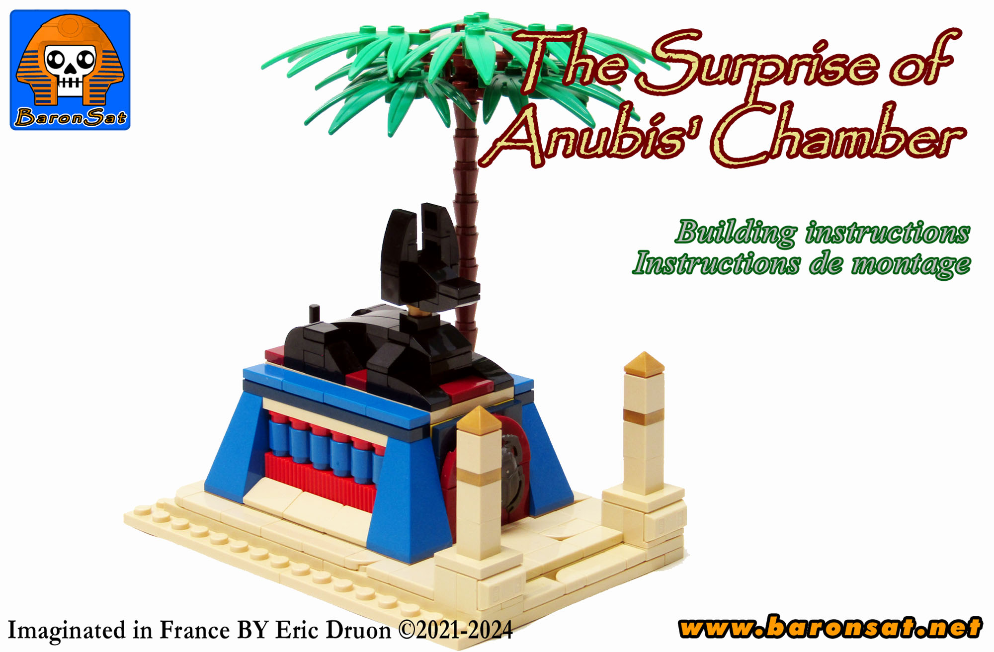 Lego moc Adventurers Anubis Surprise Instructions