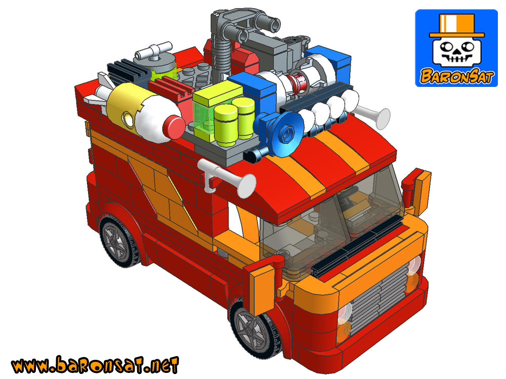 Instructions Lego Bricks Ghostbusters Van