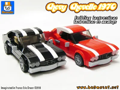 Muscle Cars lego moc instructions