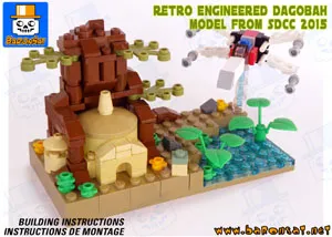 free dagobah lego moc instructions