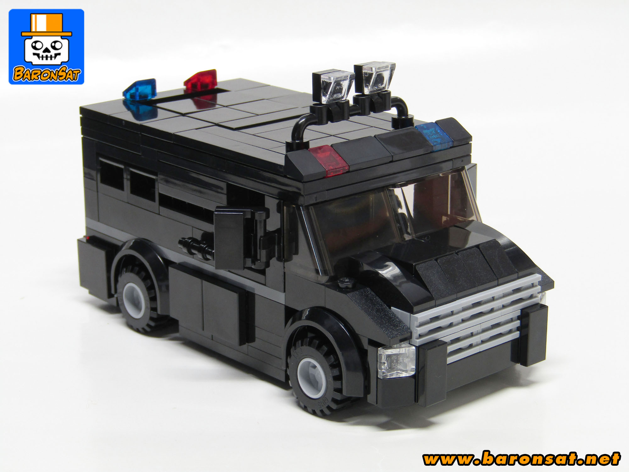 Lego swat armored small vehicle Instructions