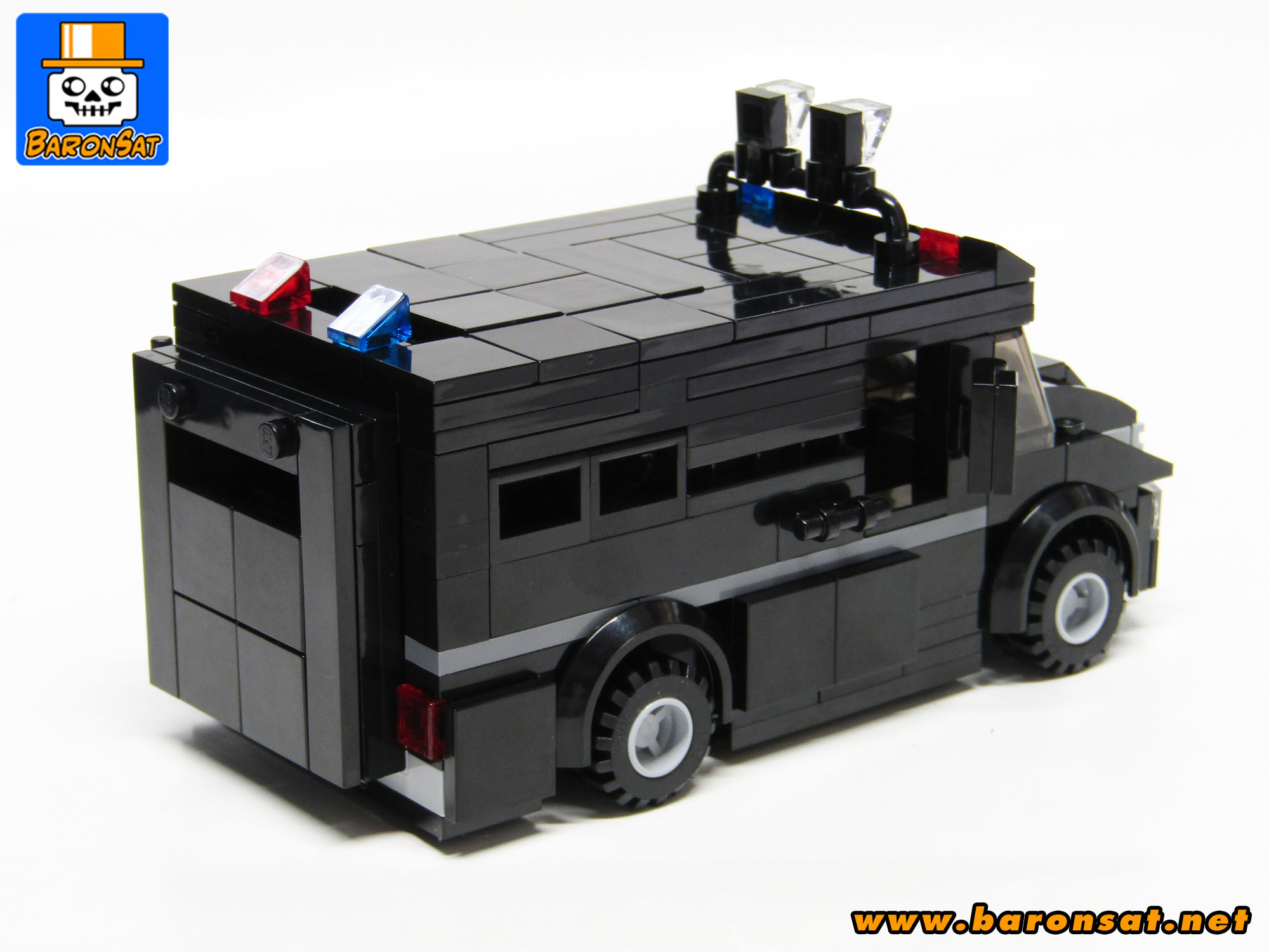 Lego swat Truck moc Back