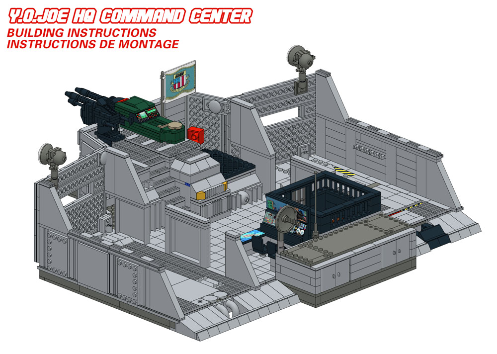 Base militaire lego