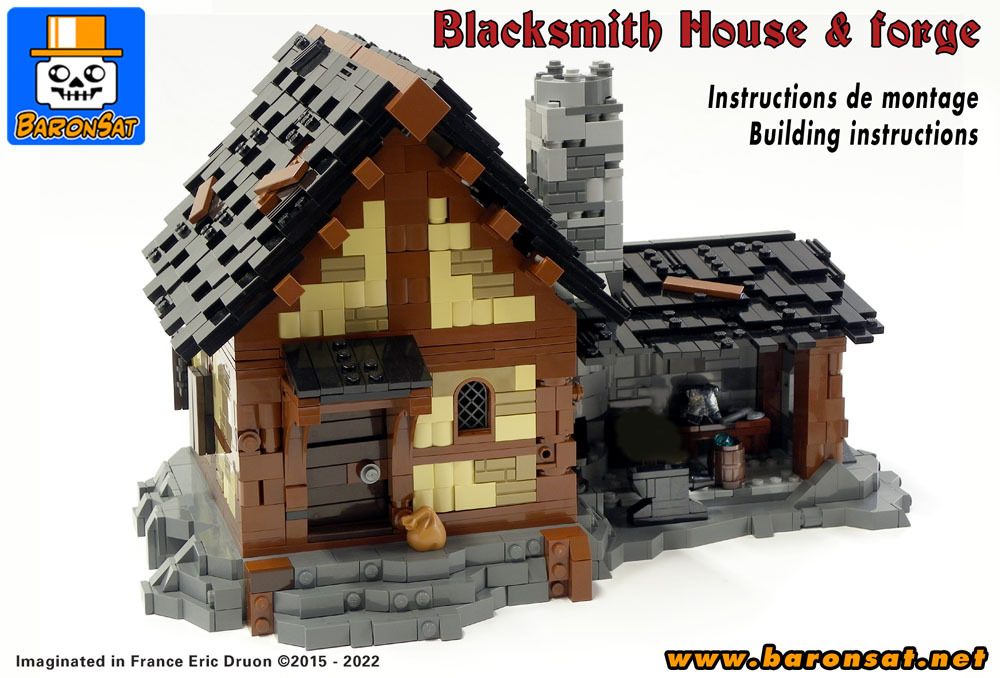 Blcksmith House & Forge moc brick set