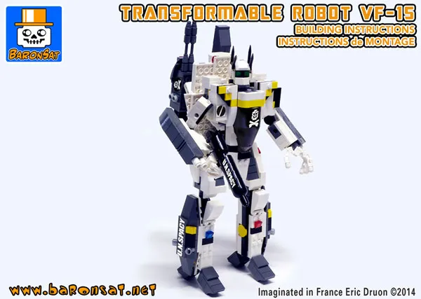 Valkyrie VF-1S Lego moc instructions
