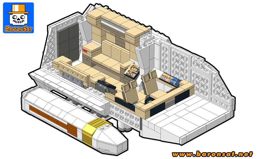 TNG Lego Type 6 Shuttle Instructions