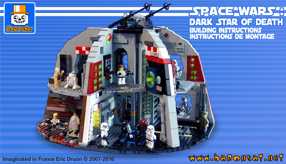 Lego Palitoy Death Star moc building instructions