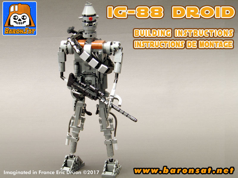lego ig-88 custom model instructions