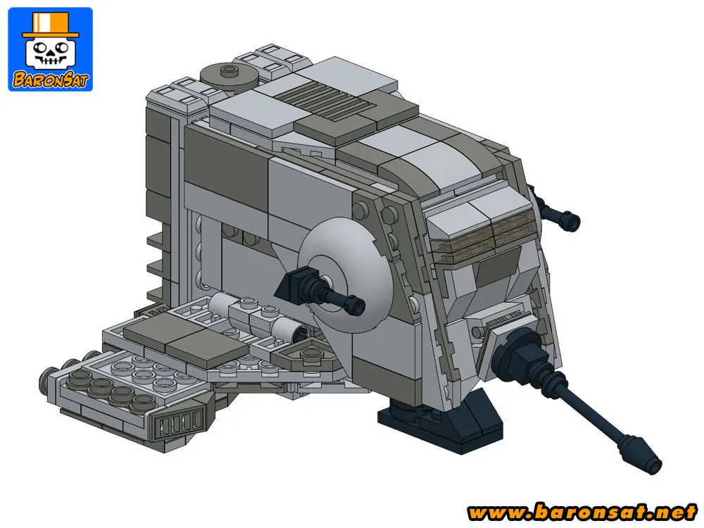 Star Wars MTV-7 Lego moc building Instructions Cover