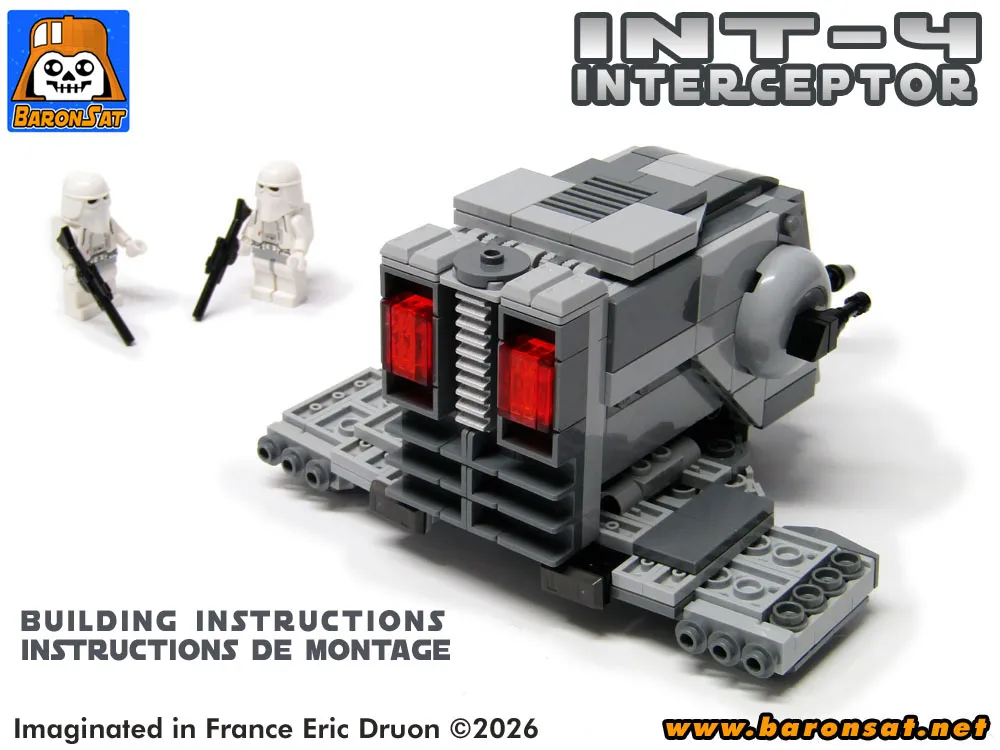 Star Wars MTV-7 Lego moc building Instructions Sample Low