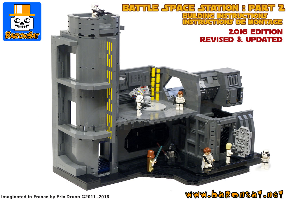 lego death star compactor building instructions custom 1 model