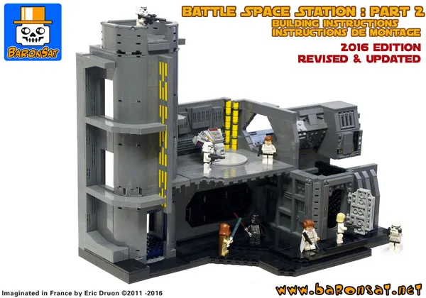 lego death star compactor building instructions moc 1 model